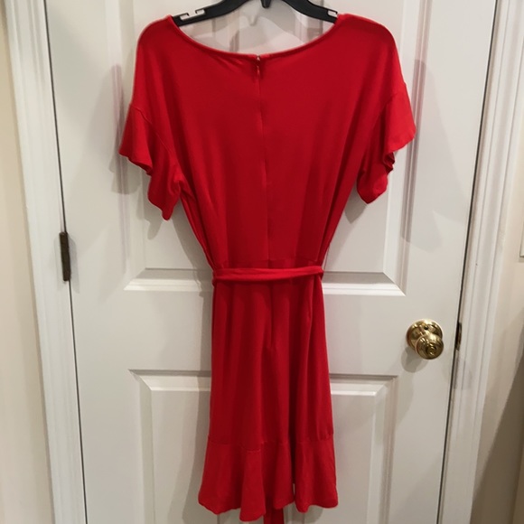 Loft Red Dress - Picture 3 of 4